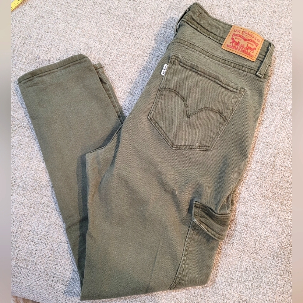 Levis 721 high-rise skinny ankle
